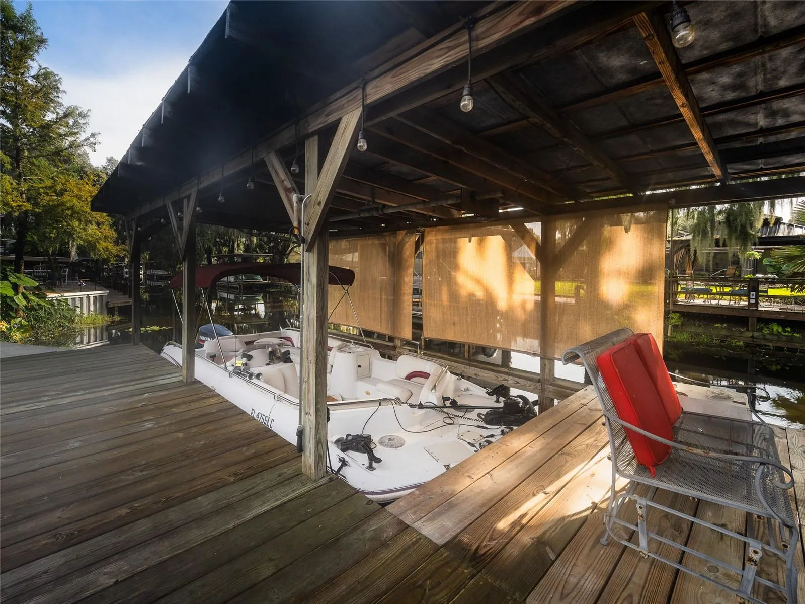 Covered Boat Dock