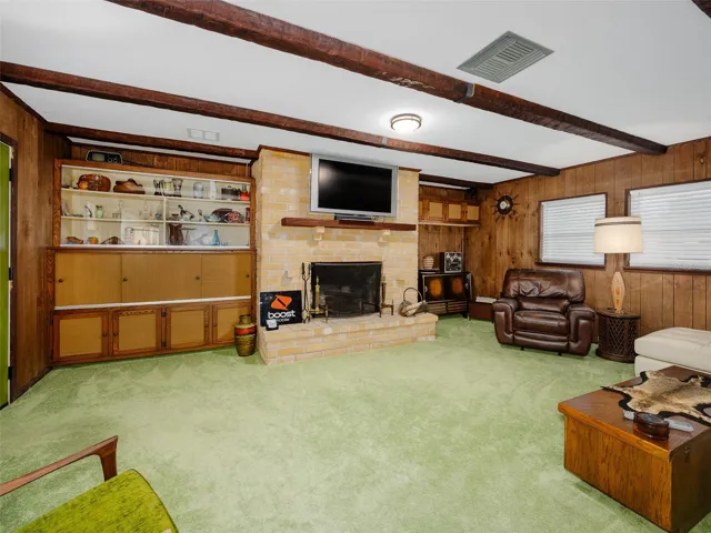 Second Building Fireplace