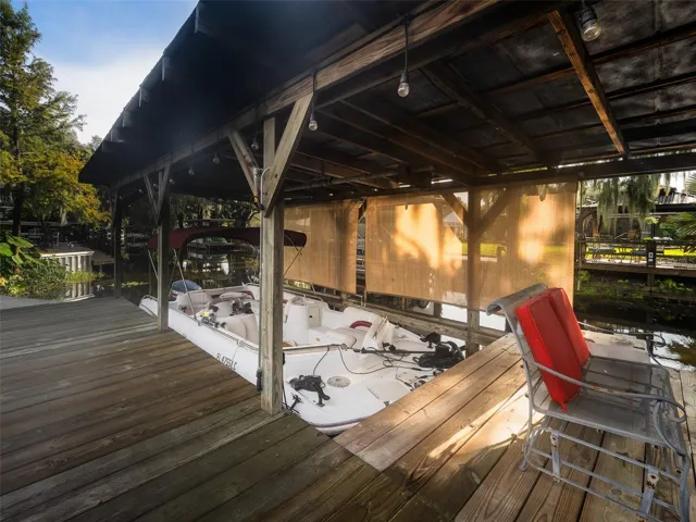 Covered Boat Dock