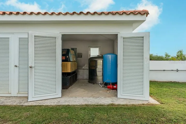 Storage and Power Generator Area