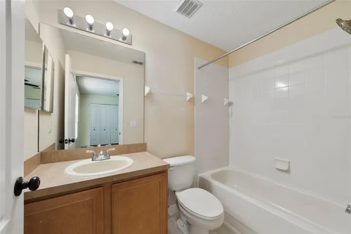 The en suite bath for Bedroom 2.