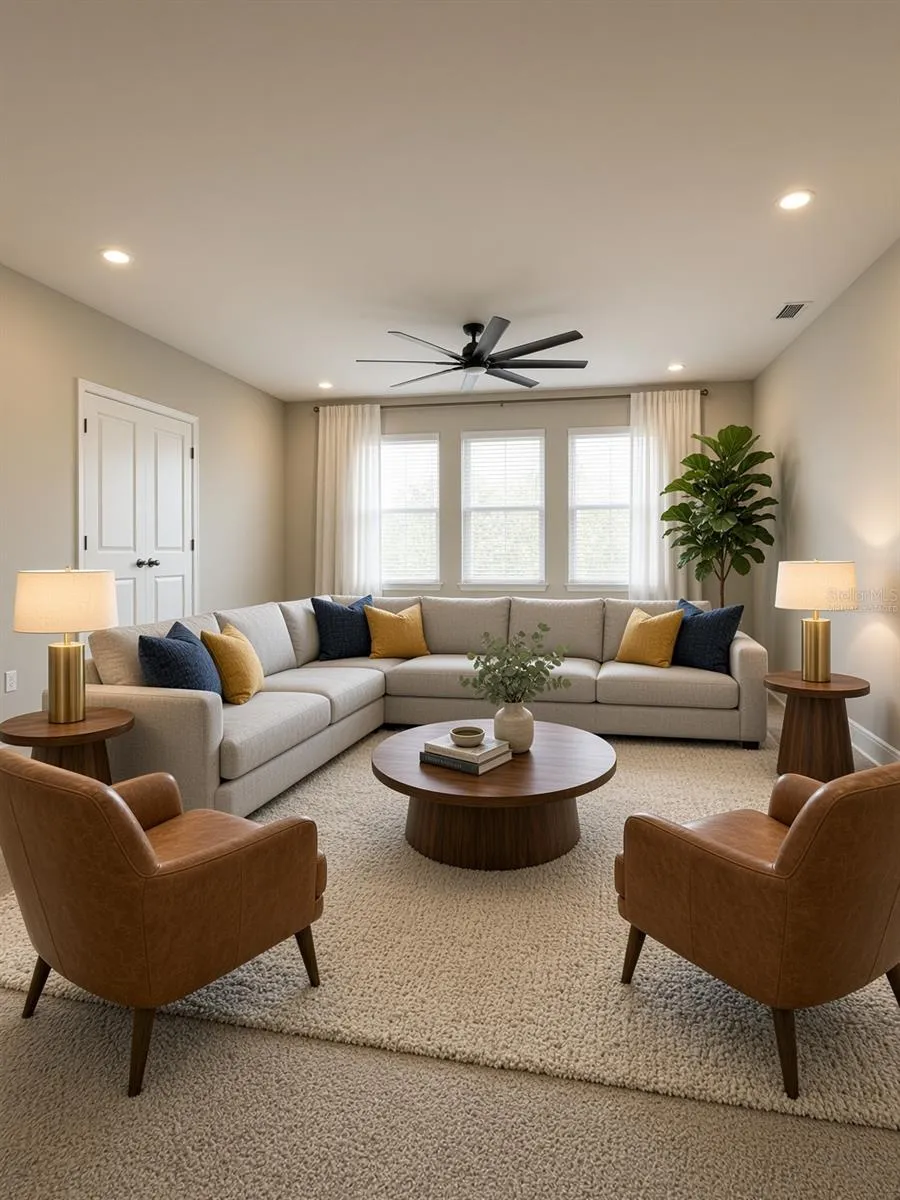 Bonus Room Upstairs-Virtually Staged