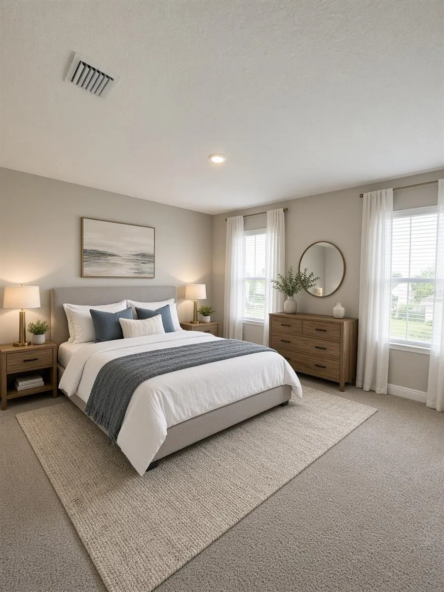 3rd Bedroom-Virtually Staged