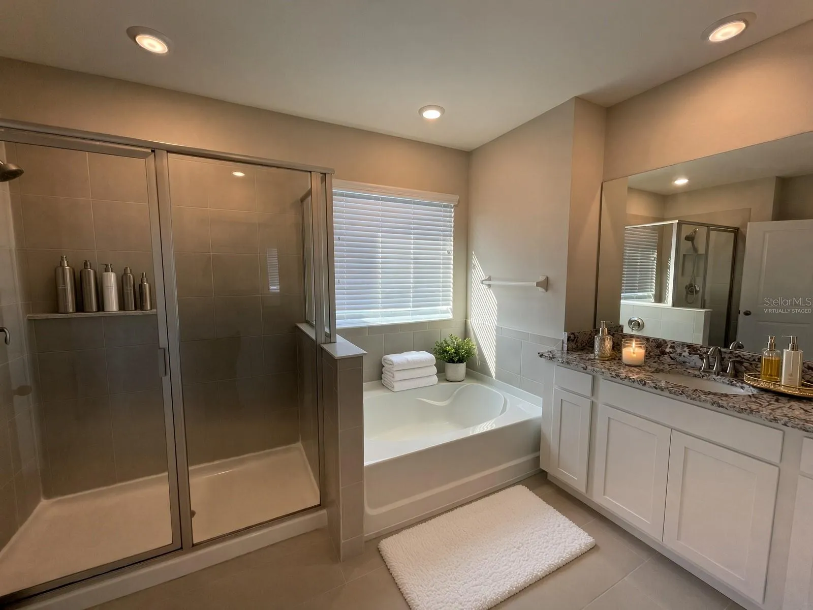 Master Bath-Virtually Staged