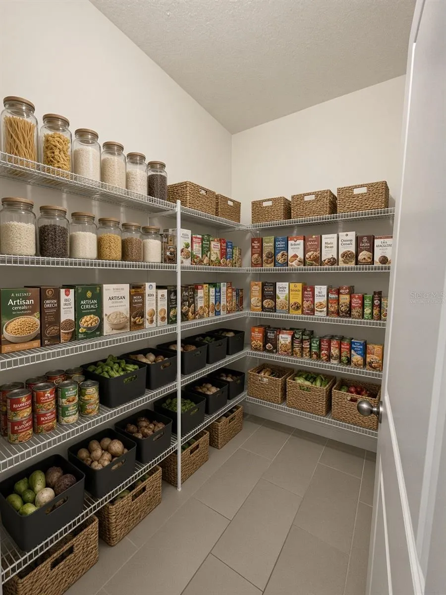 Pantry-Virtually Staged