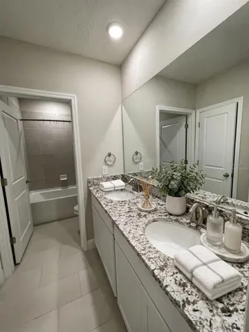 2nd Bathroom-Virtually staged