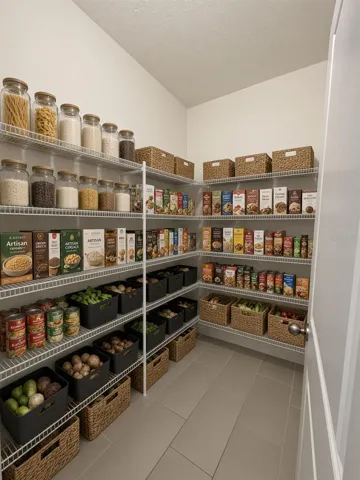 Pantry-Virtually Staged