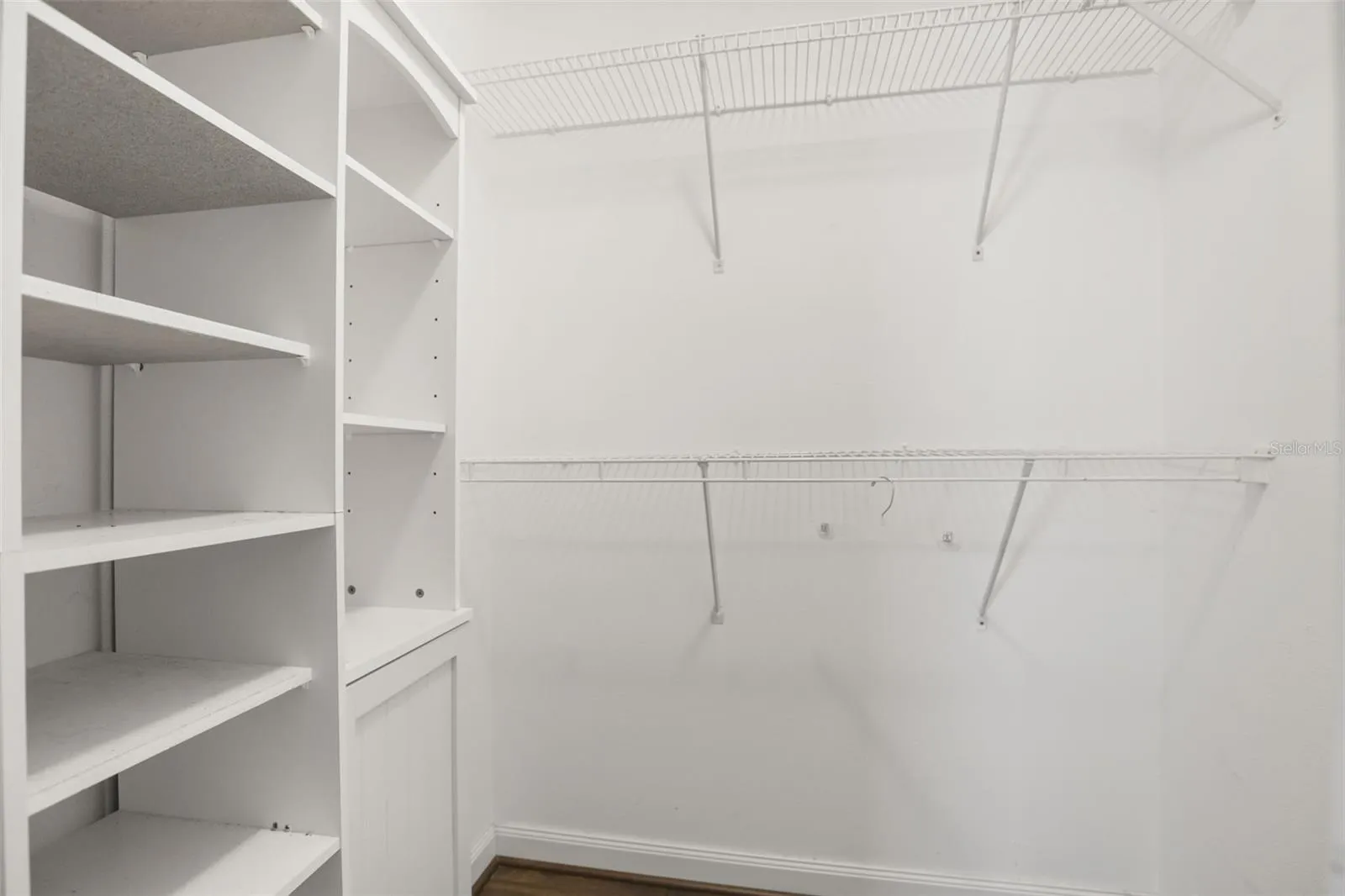 Walk in Closet with built ins