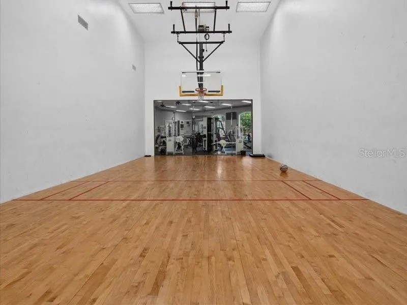 Indoor Basketball court