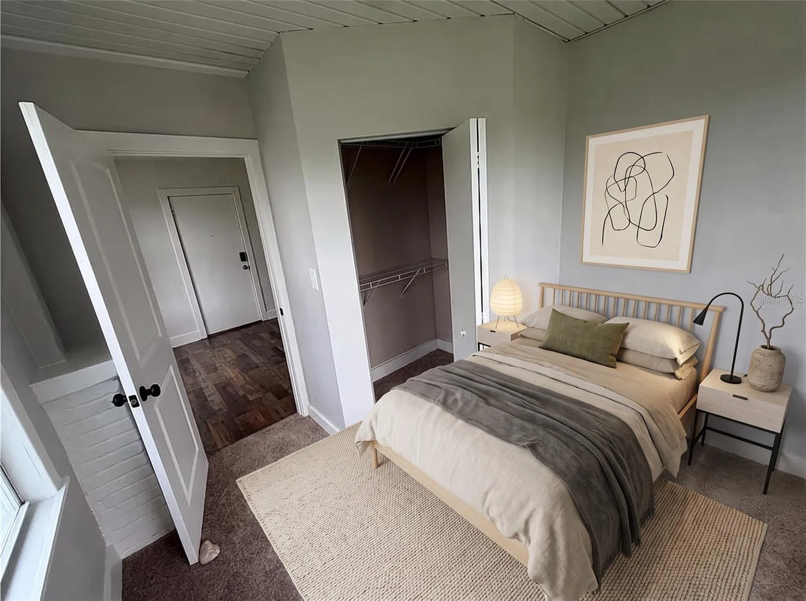 Bedroom 2 "Virtually staged"