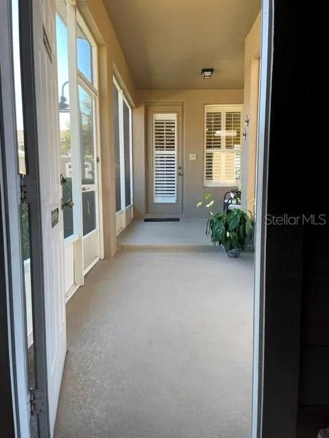 Dinning room leading out to breezeway