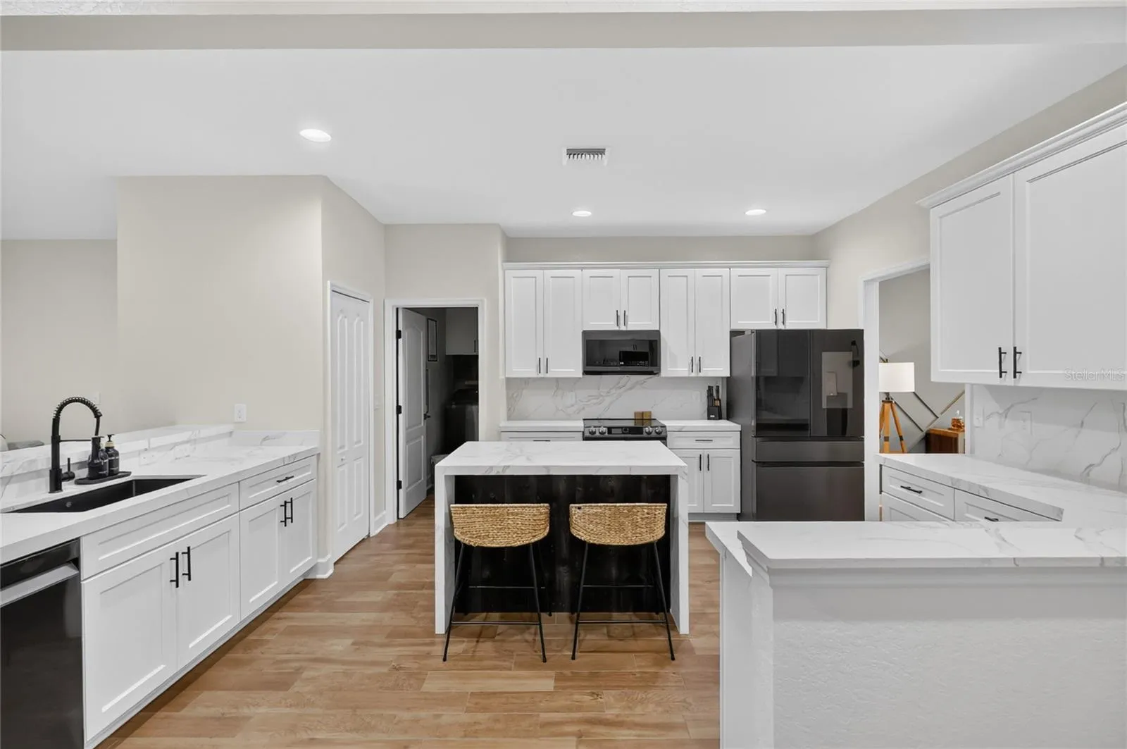 Nice upgraded kitchen.