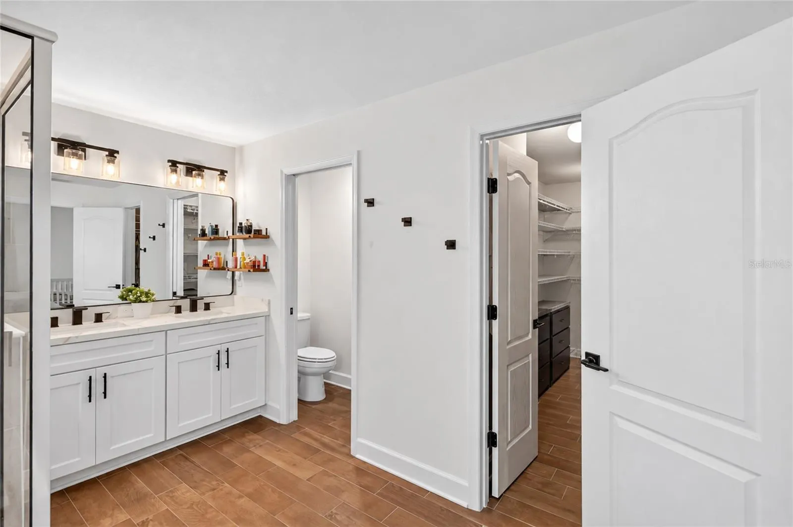 Large walk-in closet