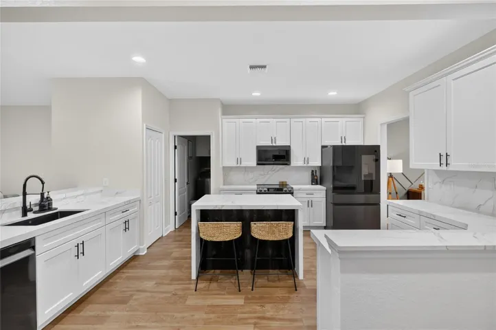 Nice upgraded kitchen.