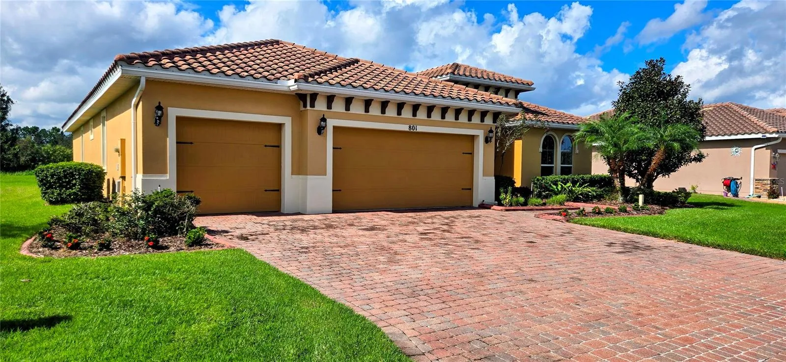 THREE CAR GARAGE