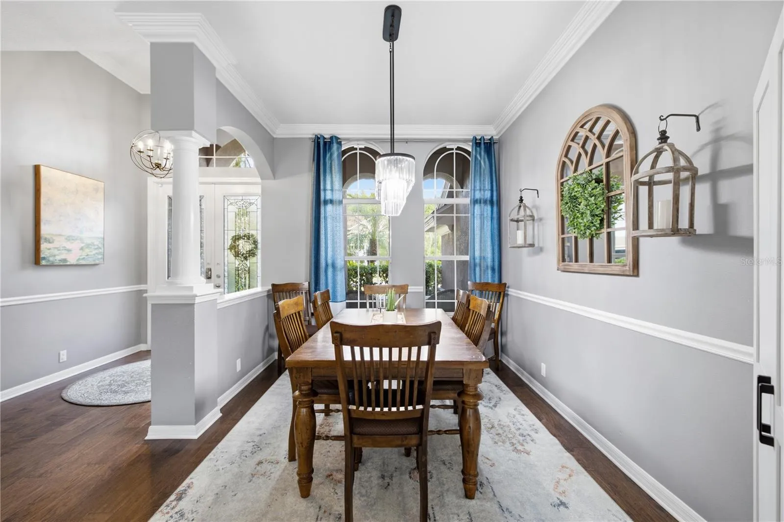 Designated Dining Area at the front of the home.