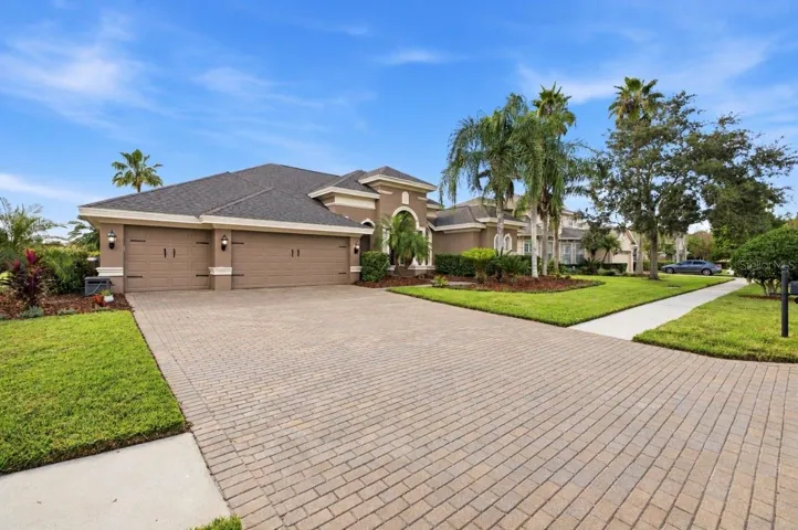 3-Car garage and Full Paver Driveway!