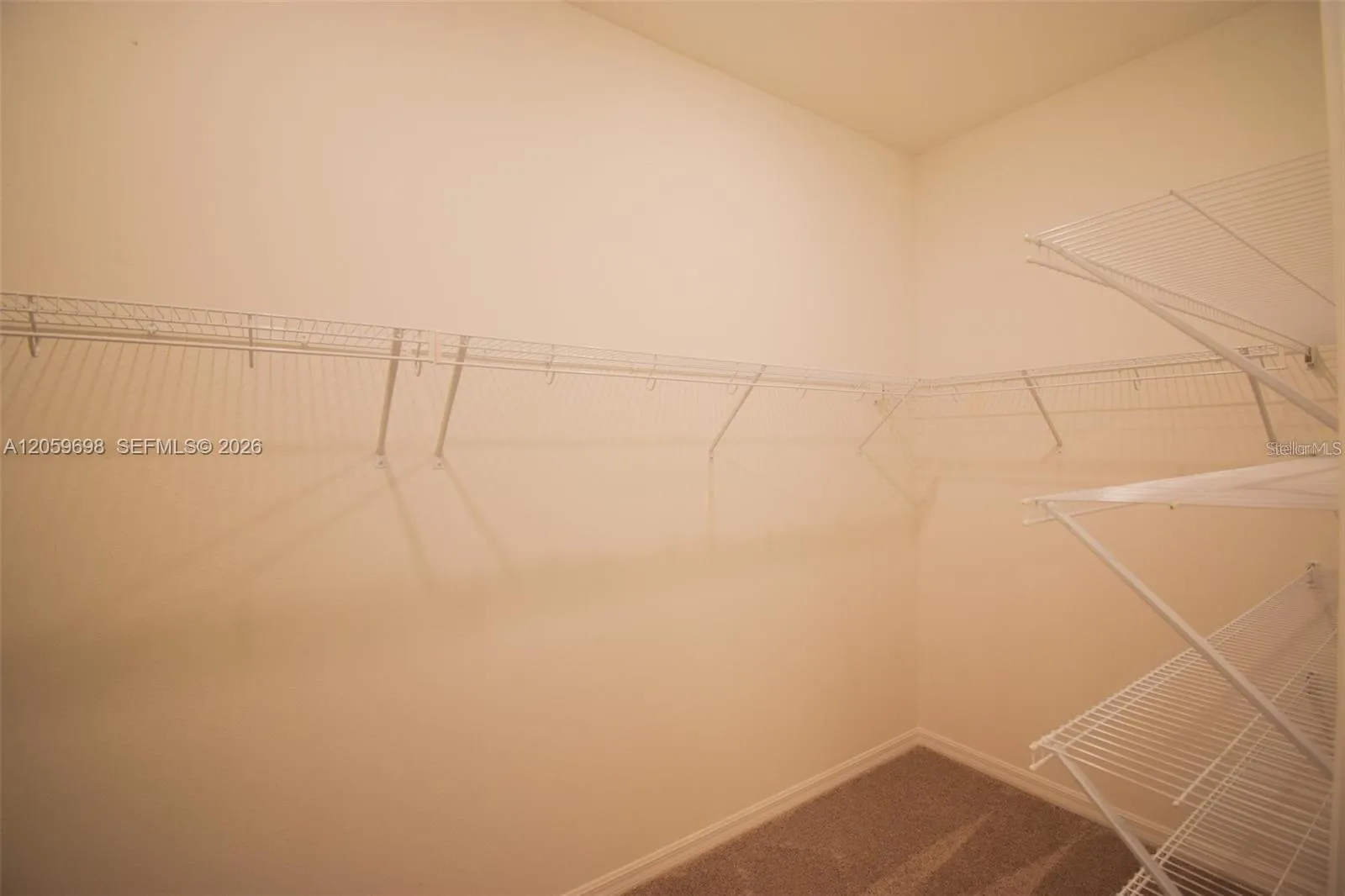 Spacious Walk-in Closet