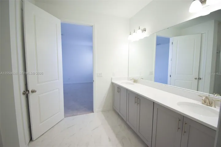 Primary Bathroom with Dual Vanity