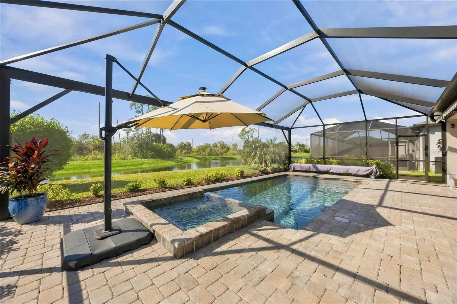 Imagine spending your days enjoying this pool and view!