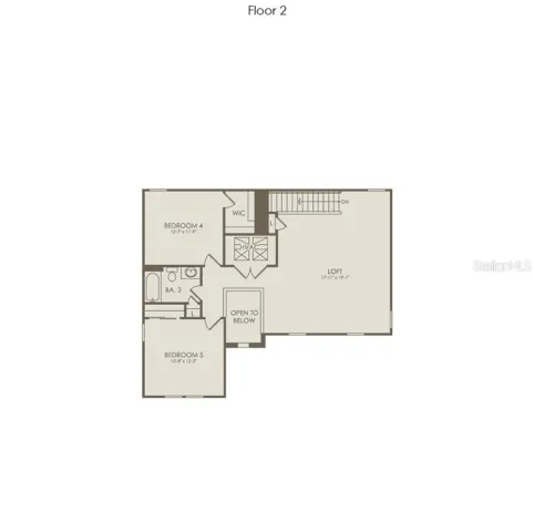 Floor Plan - Floor Two