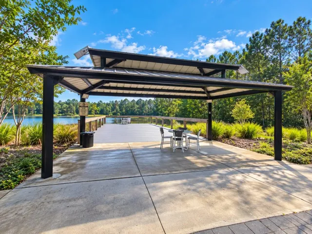 Harmony West- Gazebo with deck to the lake