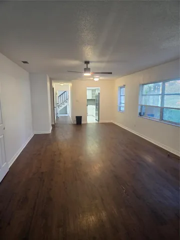 2 bed 2 bath condo bottom floor end unit in small 2 story building.
