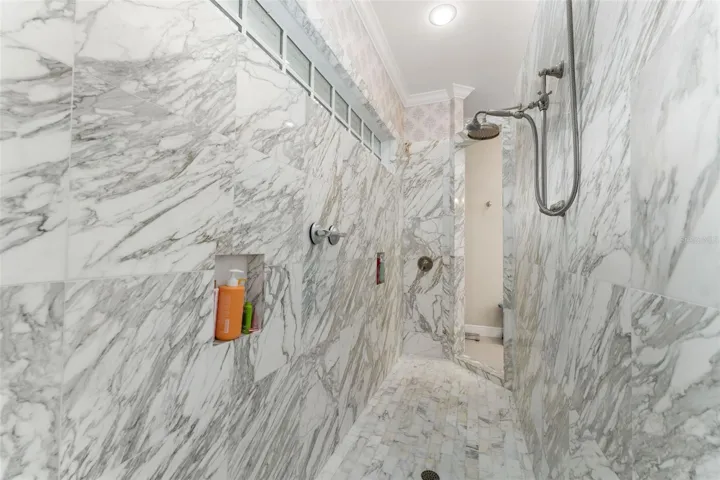 master bath walk through shower