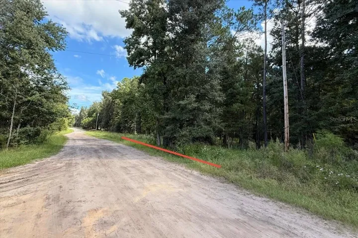 Quiet Dirt Road off West River Drive