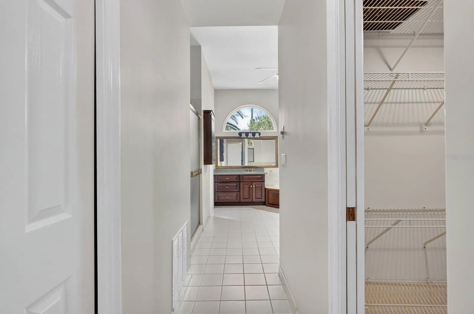 Primary Bath and Closet Access