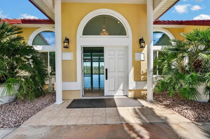 Elegant Double Door Front Entry