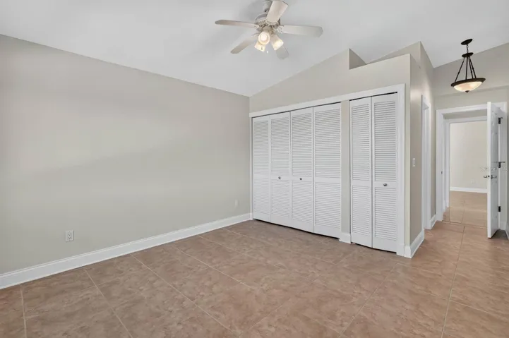 Bedroom With Generous Closet Space