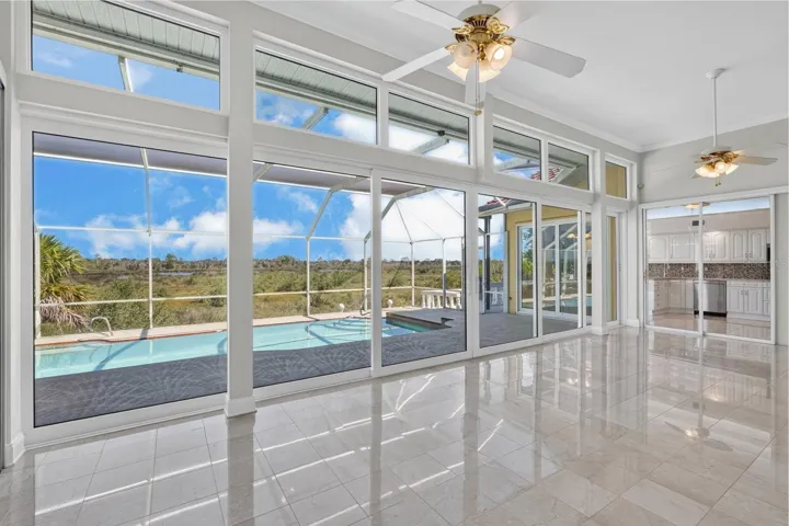 Panoramic Pool and Preserve Views