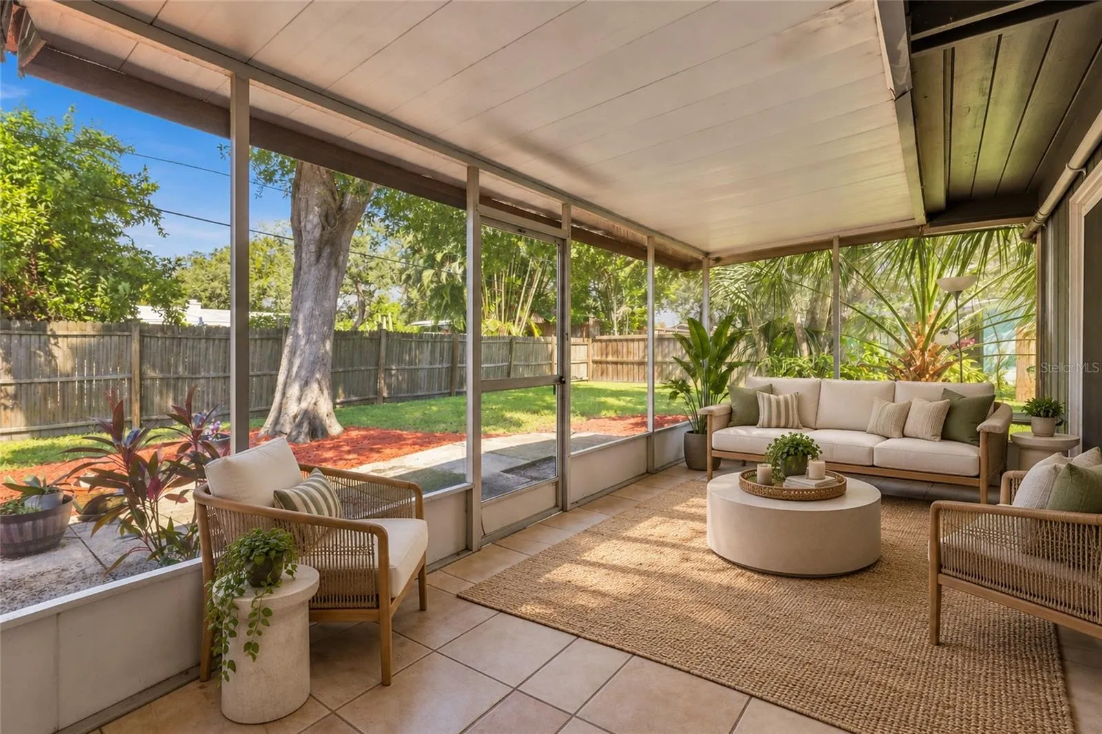 Screened-In Lanai Perfect for Enjoying the Florida Lifestyle Year-Round