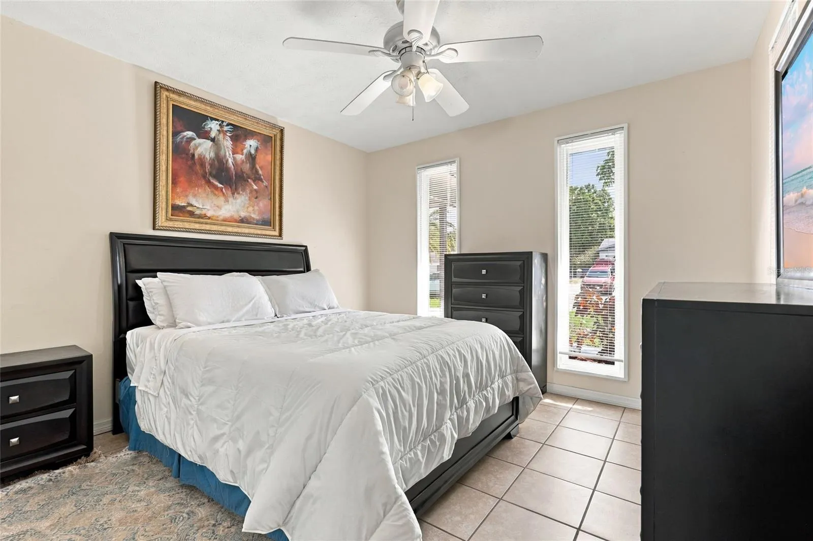 Comfortable Secondary Bedroom with Plenty of Natural Light