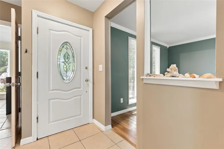 Welcoming Foyer Offering a Warm First Impression of the Home