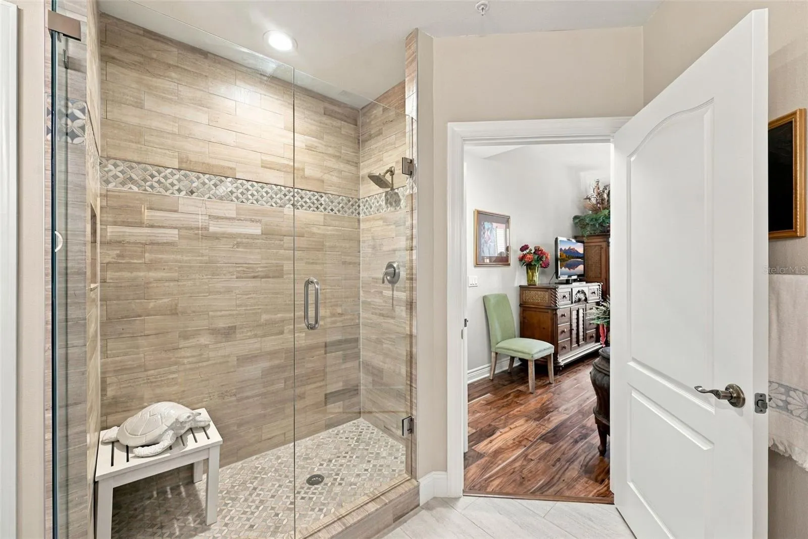 Luxurious Walk-In Shower