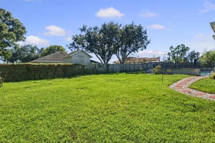 Back Yard View