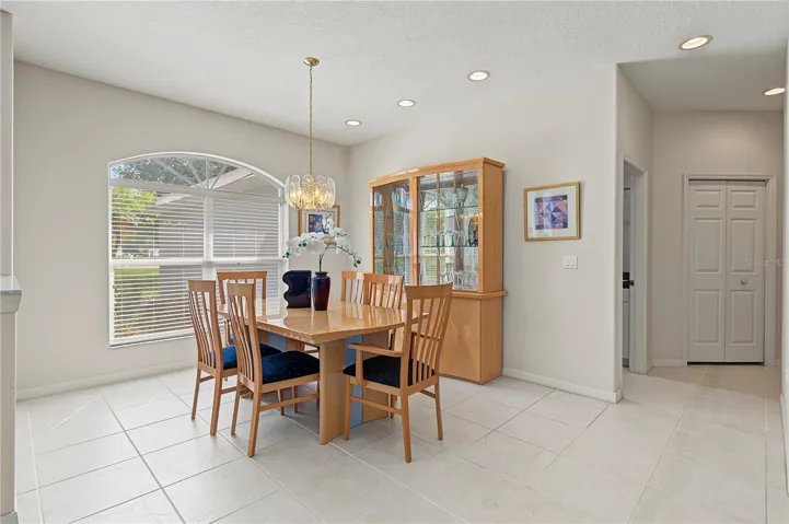 Dining Room area with lots of sunlight.