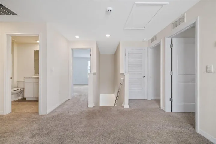 upstairs den