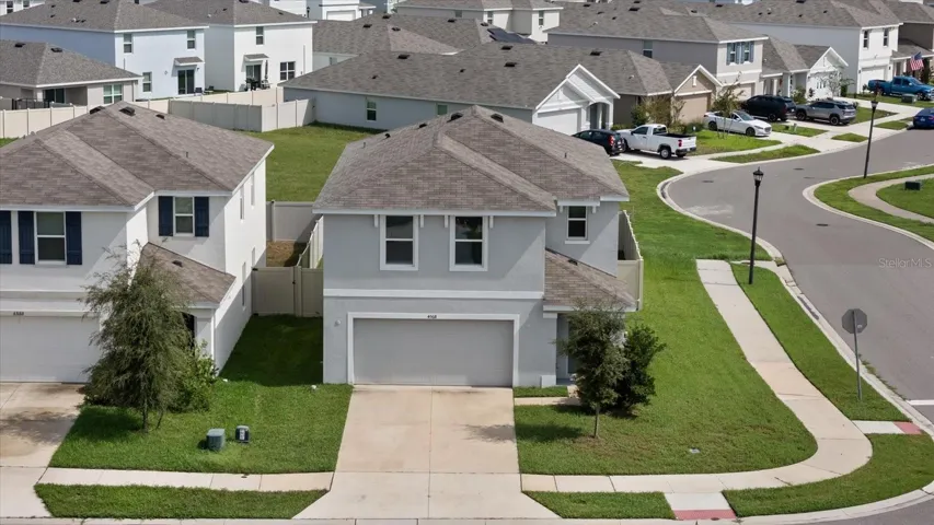 Drone front of house