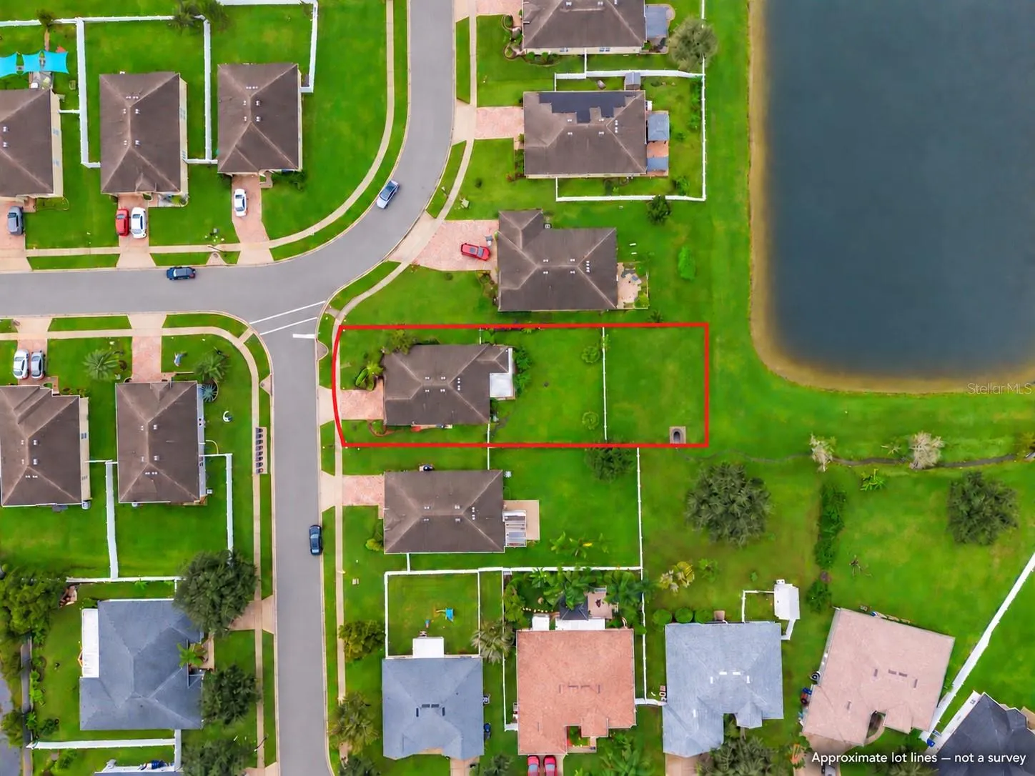over 1/4 acre