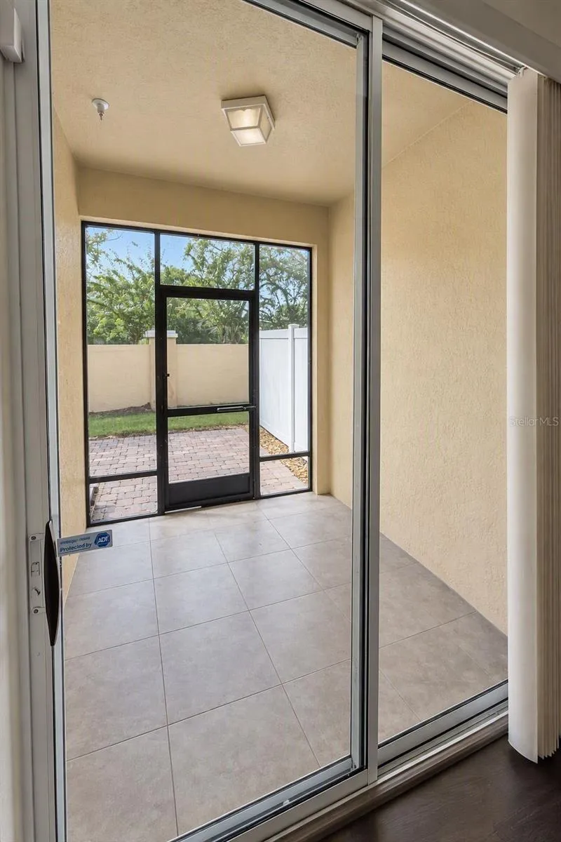 Screened-In Back Porch