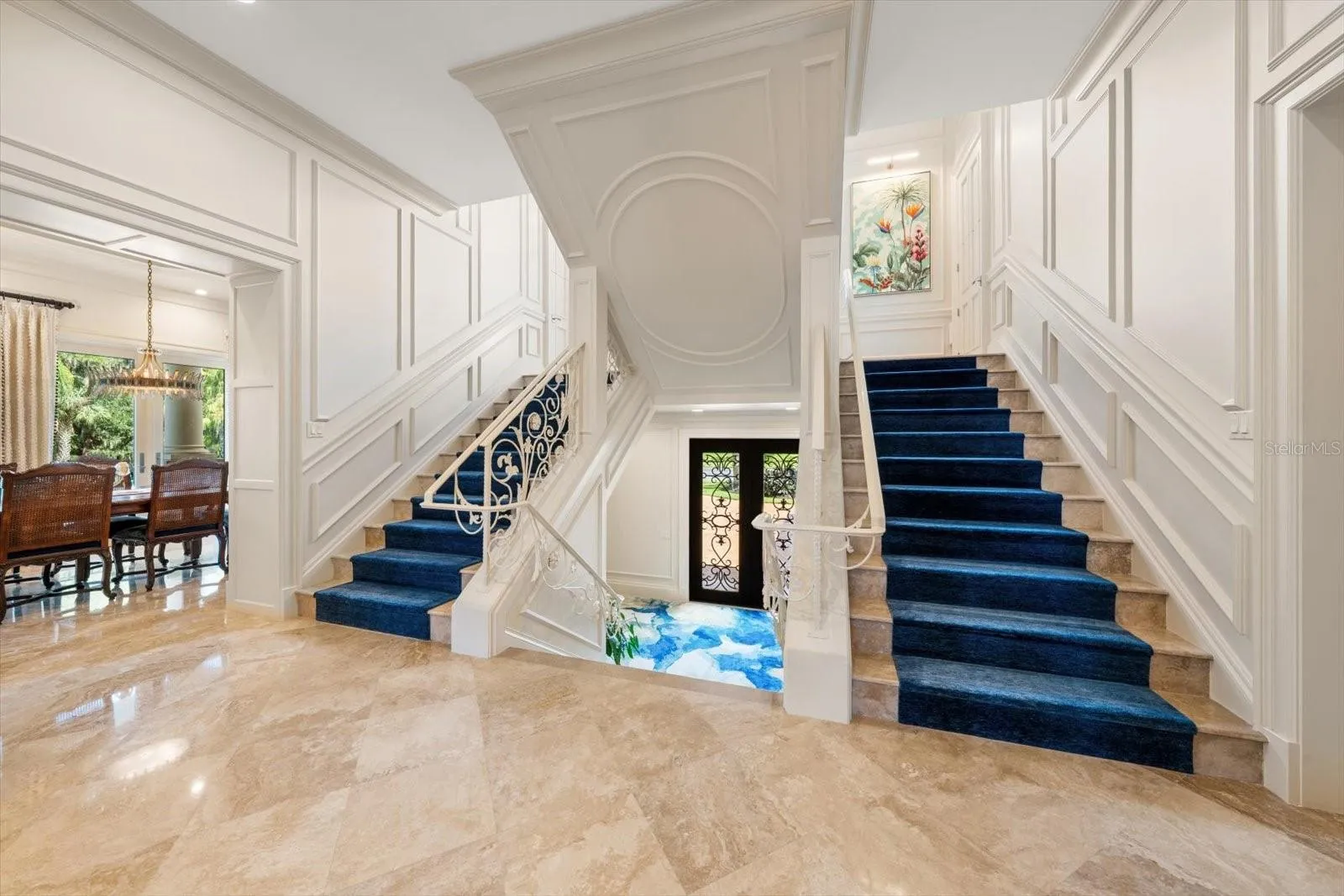 Grand Entry, Leading Upstairs