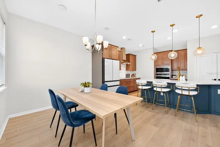 A well-placed Dining area maximizes functionality while maintaining a cozy atmosphere.