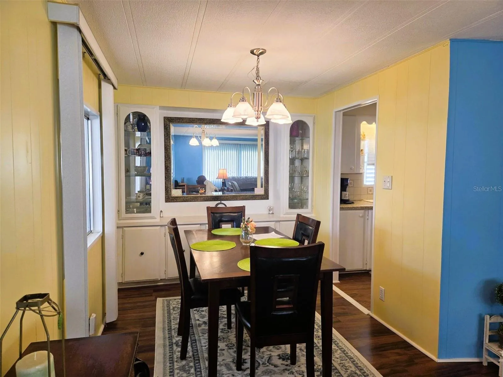 dining Room with built in for additional storage