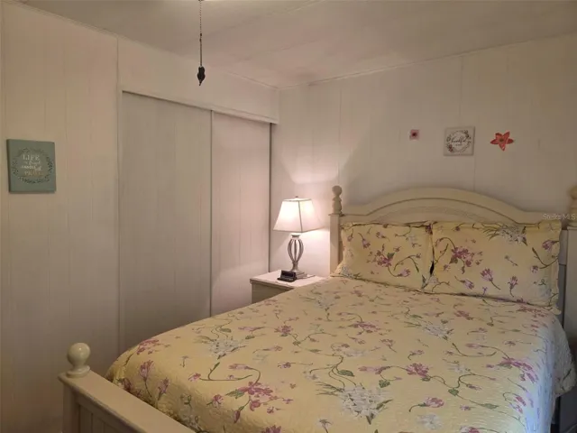 Nice size closet in guest bedroom