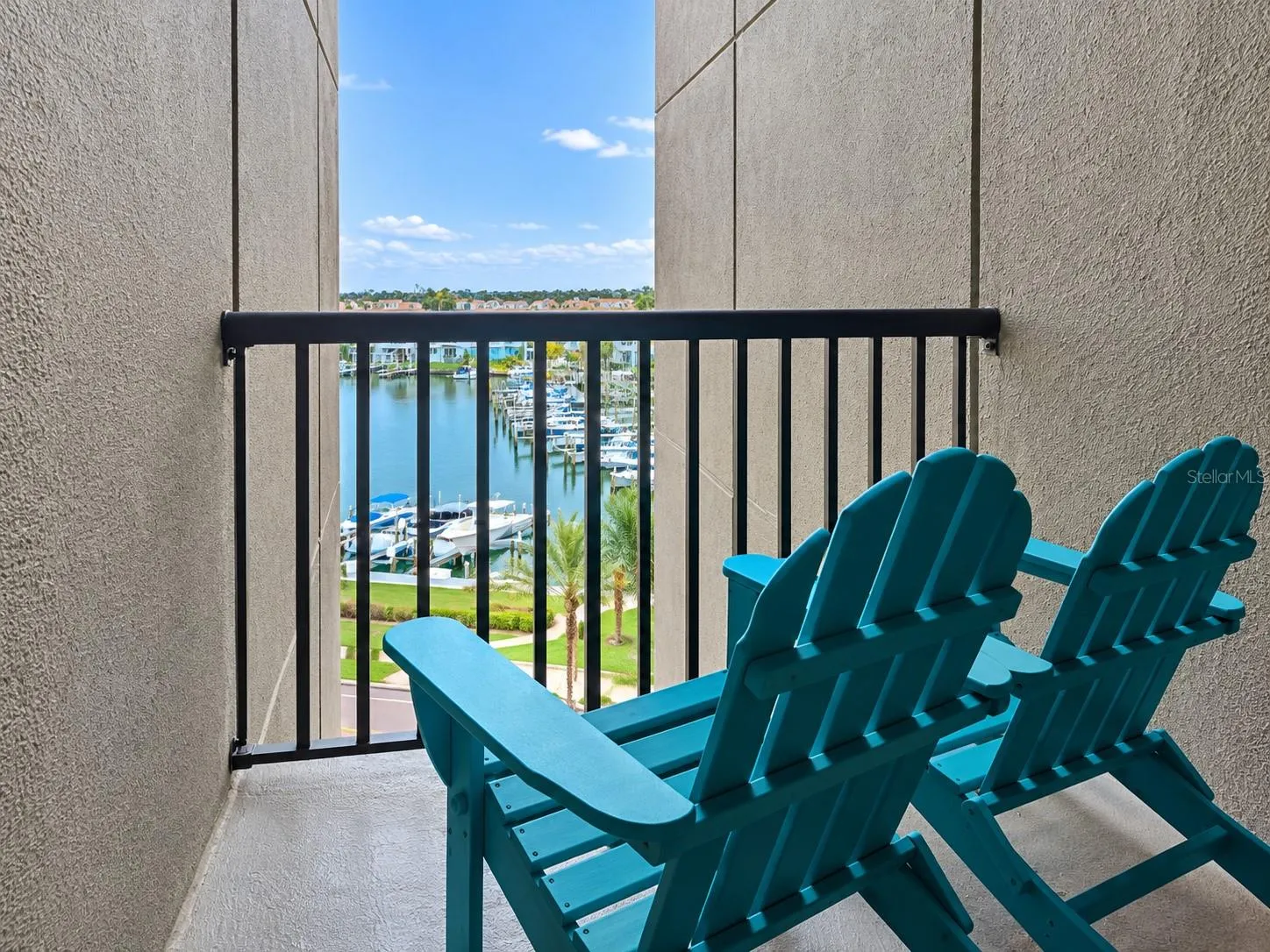 Private balcony off Guest Bedroom