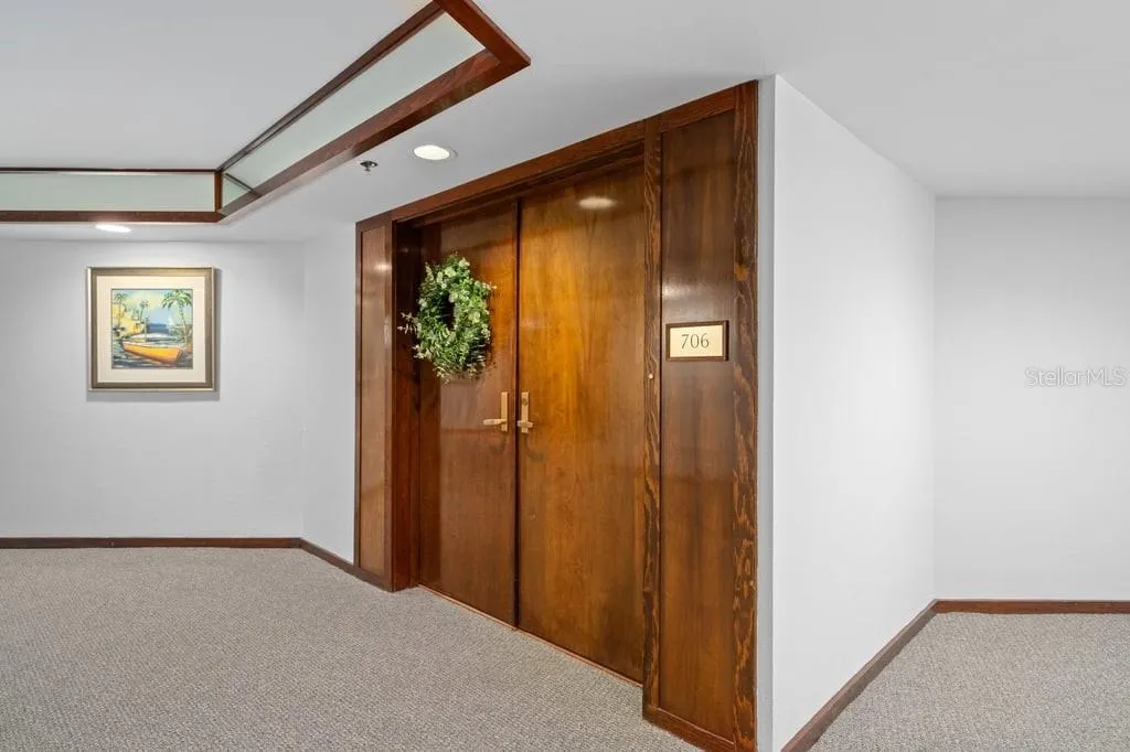 Entry to your new beach house.