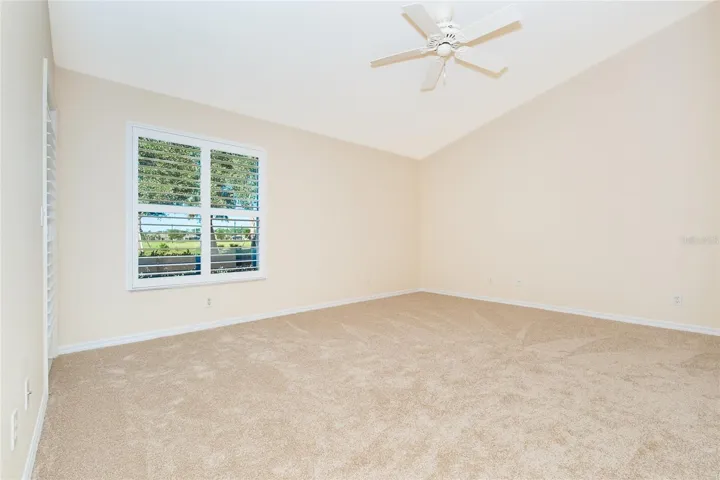 Vaulted Ceilings in Primary Bedroom